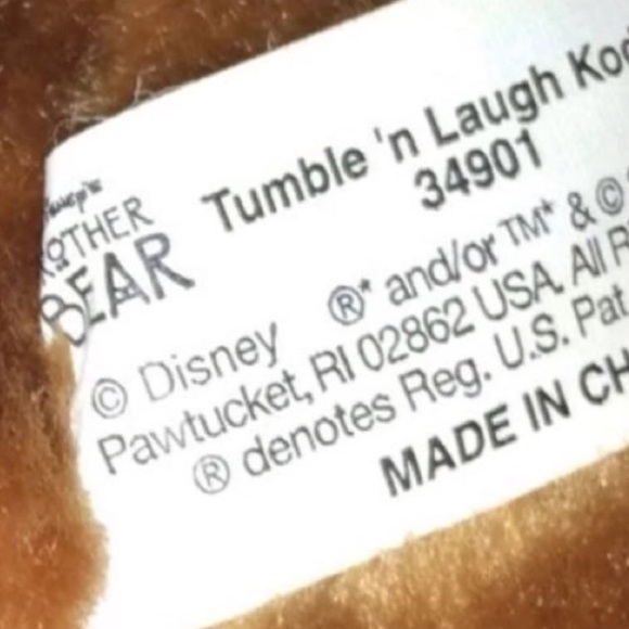 Disney Brother Bear - Tumble and Laugh - Talking Koda Plush - Picture 7 of 7